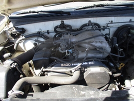 1996 TOYOTA T100 WHITE XTRA 3.4L AT 4WD Z16361